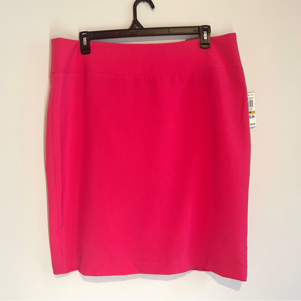 Alfani Vibrant Pink Pencil Skirt